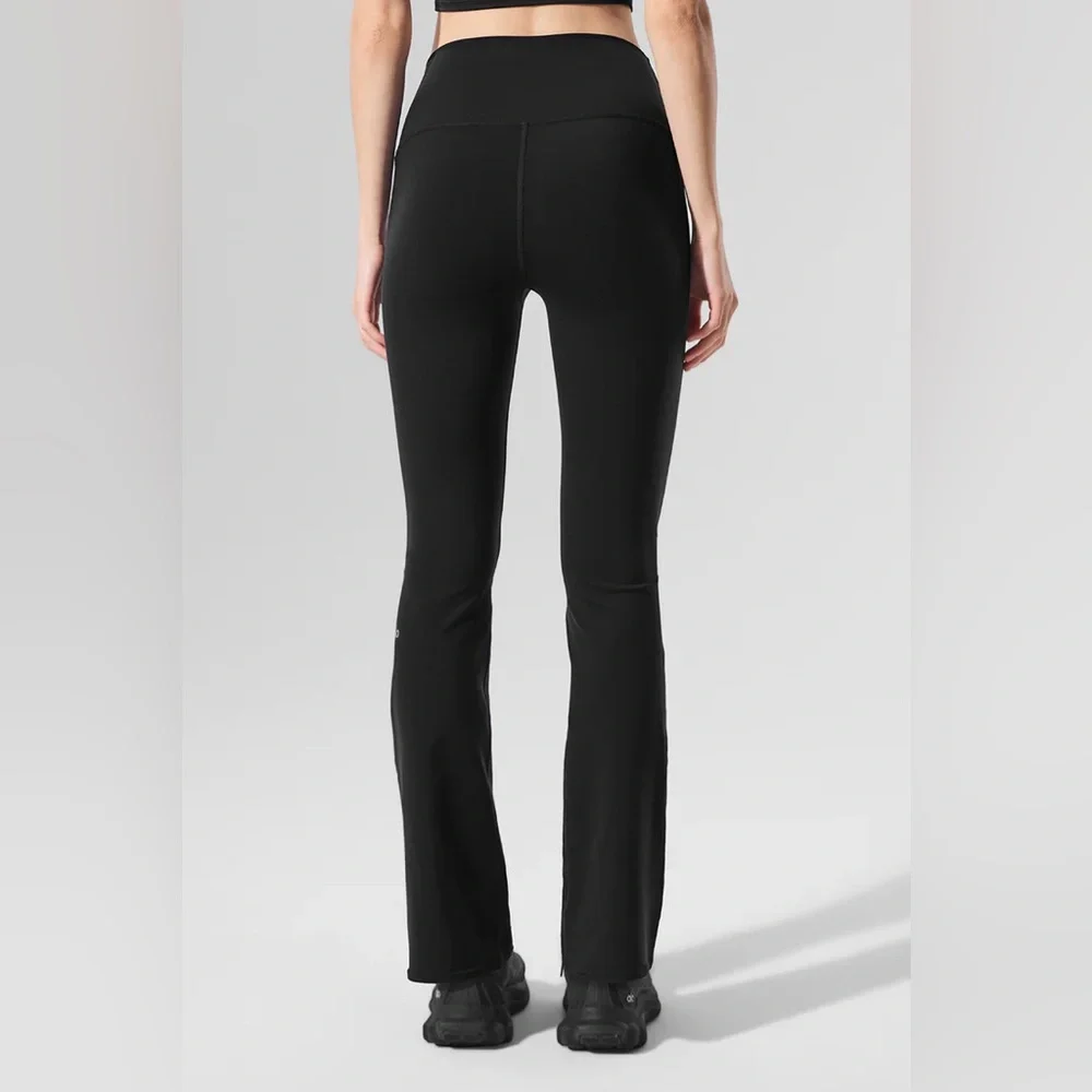 ALO YOGA | ✨NEW✨ Airbrush High-Waist 7/8 Bootcut Legging in Black